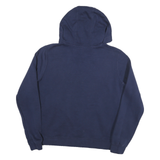 NIKE Womens Navy Blue Bushnell Track & Field Hoodie M Cotton Blend Casual