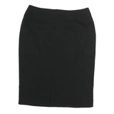 CHANEL Womens Black Mini Cotton Skirt M Classic Elegant Style