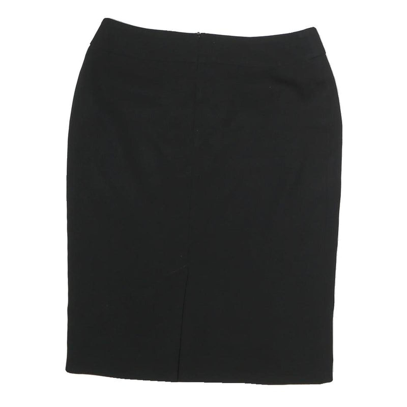 CHANEL Womens Black Mini Cotton Skirt M Classic Elegant Style