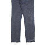 LEVI'S 505C Womens Jeans Blue Classic Straight Denim Medium W26 L27 Distressed