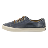 SPERRY Low Top Trainers Blue Canvas Womens UK 6.5