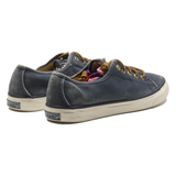 SPERRY Low Top Trainers Blue Canvas Womens UK 6.5