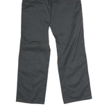 CARHARTT Mens Cotton Black Regular Straight Trousers W33 L30 Workwear Durable