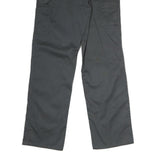 CARHARTT Mens Cotton Black Regular Straight Trousers W33 L30 Workwear Durable