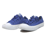 CONVERSE Chuck Taylor All Star Womens Low Top Trainers Blue Canvas UK 5 Classic