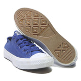CONVERSE Chuck Taylor All Star Womens Low Top Trainers Blue Canvas UK 5 Classic