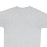 CHAMPION Mens Grey Cal Graphic T-Shirt M Short Sleeve Crew Neck Cotton Blend