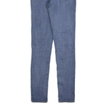 LEVI'S 721 Womens Jeans Blue Slim Skinny Denim Medium W26 L30 Classic Zip Fly