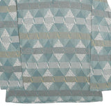 LINEA QUATTRO Mens Blue Patterned Pullover Geometric Round Neck Basic Knit M