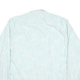 LORD HAMILTON Mens White Long Sleeve Shirt L Cotton Blend Classic Fit Button