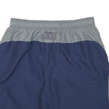NIKE Mens Shorts Blue & Grey Casual L W30 Sports Swim Training