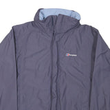 BERGHAUS Womens Blue & Navy Outdoor Jacket M Polyester Blend Classic Fit Zip