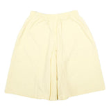 KORET Womens Cream Casual Shorts M W24 Elastic Waistband Light Fabric