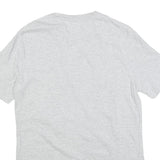CHAMPION Mens Grey Graphic T-Shirt M Short Sleeve Crew Neck Cotton Blend