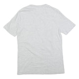 CHAMPION Mens Grey Graphic T-Shirt M Short Sleeve Crew Neck Cotton Blend