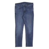 LEVI'S 519 Mens Jeans Blue Slim Skinny Denim Medium W32 L28 Stylish Zip