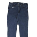 NAUTICA Mens Jeans Blue Regular Straight Denim Medium W36 L32 Stylish Zip