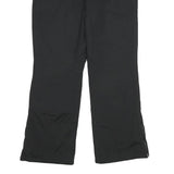FILA Lined Womens Black Cotton Blend Regular Fit Straight Leg Trousers W30 L32