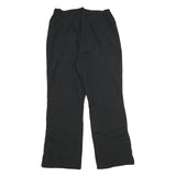 FILA Lined Womens Black Cotton Blend Regular Fit Straight Leg Trousers W30 L32