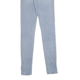 LEVI'S 721 High Rise Skinny Womens Jeans Blue Slim Denim Light W24 L32 Skinny