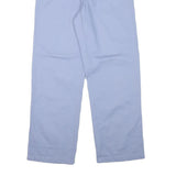 DICKIES Mens Cotton Blend Blue Regular Fit Straight Leg Trousers W30 L29