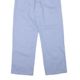DICKIES Mens Cotton Blend Blue Regular Fit Straight Leg Trousers W30 L29