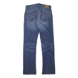 LEVI'S Womens Jeans Blue Regular Straight Denim Medium W30 L30 Classic Fit Zip