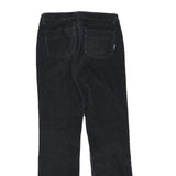 LEVI'S Mens Slim Black Cotton Blend Slim Trousers W27 L30 Classic Zip Pocket