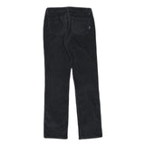 LEVI'S Mens Slim Black Cotton Blend Slim Trousers W27 L30 Classic Zip Pocket