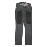 JECKERSON Womens Jeans Black Regular Straight Denim Light W28 L30 Stylish
