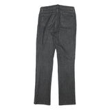 JECKERSON Womens Jeans Black Regular Straight Denim Light W28 L30 Stylish