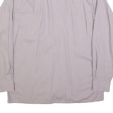 HIM Mens Pale Pink Shirt L Cotton Blend Classic Button Collar Long Sleeve