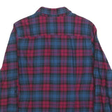 TOMMY HILFIGER Womens Blue & Red Check Shirt XL Casual Cotton Blend Button