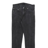LEVI'S 511 Slim Mens Black Slim Skinny Denim Medium W32 L32 Stretch Cotton Blend