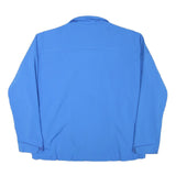 COLUMBIA Mens Blue Softshell Jacket XL Polyester Blend Zip Outdoor Sportswear