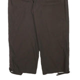 SONOMA Womens Shorts Black Casual XL W34 Button Cotton Blend