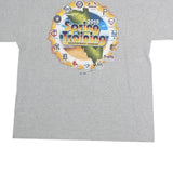 MAJESTIC Mens Grey 2015 Spring Training Graphic T-Shirt XL Short Sleeve Crew