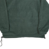JEANTEX Mens Green Polyester Blend Jacket M Zip Plain Outdoor Casual