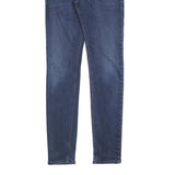 DIESEL Womens Slim Blue Denim Skinny Jeans W30 L32 Button Cotton Blend