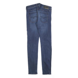 DIESEL Womens Slim Blue Denim Skinny Jeans W30 L32 Button Cotton Blend