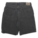 WRANGLER Mens Shorts Black Cotton Casual L W36 Classic Denim Comfort Fit