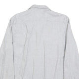 LEVI'S Mens Grey Cotton Blend Casual Shirt M Button Shirt Long Sleeve