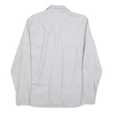 LEVI'S Mens Grey Cotton Blend Casual Shirt M Button Shirt Long Sleeve