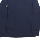ADIDAS Mens Navy Blue Nevada Crew Neck M Sweatshirt Cotton Blend Pullover