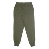 PUMA Mens Joggers Green Slim Tapered M W28 L30 Cotton Blend Logo Casual Wear