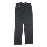LEE COOPER Womens Regular Black Denim Cotton Blend Jeans W35 L34 Classic Fit Zip