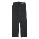 LEE COOPER Womens Regular Black Denim Cotton Blend Jeans W35 L34 Classic Fit Zip
