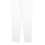 CHARLES VOGELE Womens Jeans White Slim Skinny Denim W26 L30 Zip Cotton Blend