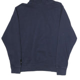 NIKE Mens Navy Blue Hoodie M Just Do It Pullover Sweatshirt Sportswear