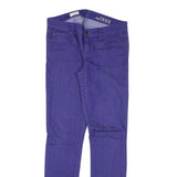 GAP Womens Slim Blue Denim Jeans W28 L32 Zip Classic Skinny Fit Cotton Blend